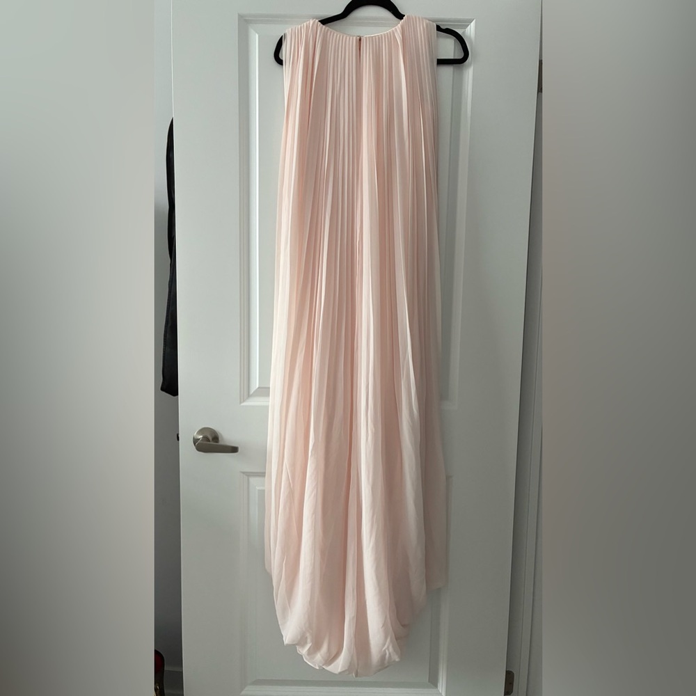 NWT Rare Ted Baker London Size 1 (US 4) Maxi Cape-Back Sweetheart Neckline Dress - Picture 3 of 10